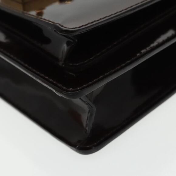 LOUIS VUITTON Monogram Vernis Monceau BB Bag Amarante M91580 - Picture 8 of 16